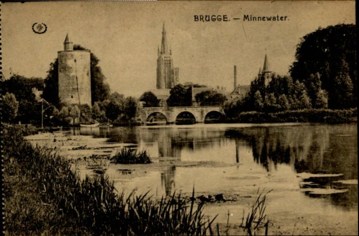 BRUGGE Bruges Belgie Minnewater