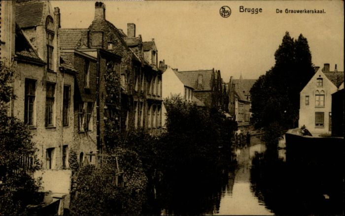 BRUGGE Bruges Belgie Grauwerkerskaai