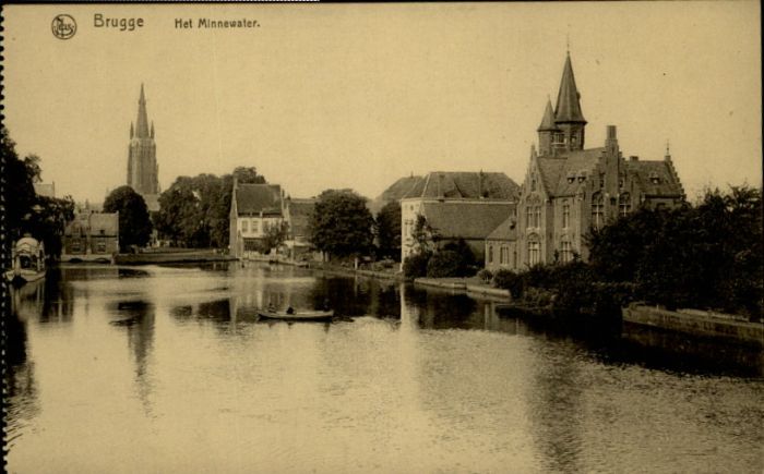 BRUGGE Bruges Belgie Minnewater