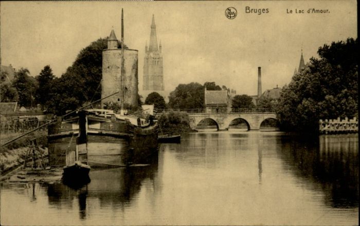 Bruges BRUGGE Belgie Bruges Lac Amour