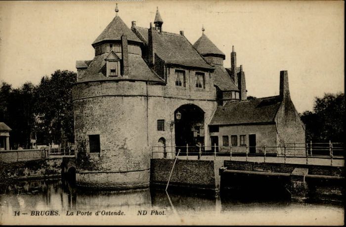 Bruges BRUGGE Belgie Bruges Porte Ostende