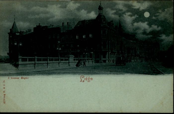 Liege Luettich Liege Avenue Rogier