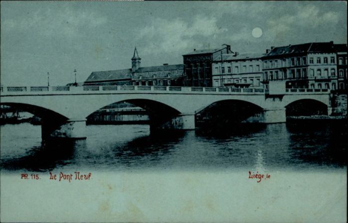 Liege Luettich Liege Pont Neuf