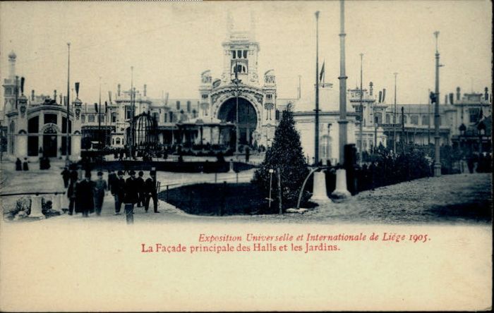 Liege Luettich Liege Exposition Halls Jardins