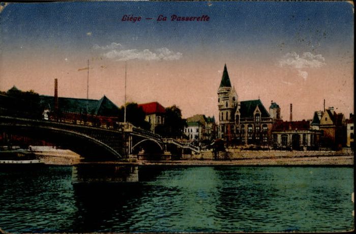 Liege Luettich Liege Passerelle