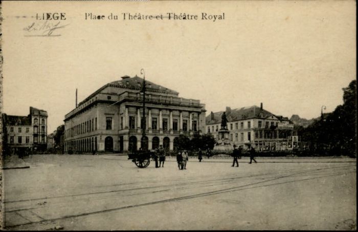 Liege Luettich Liege Place Theatre Theatre Royal