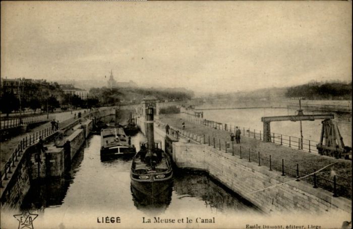 Liege Luettich Liege Meuse Canal