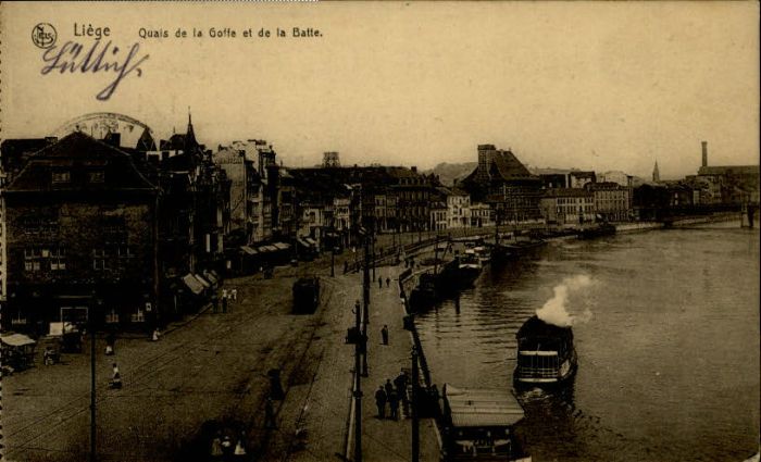 Liege Luettich Liege Quai Goffe Batte
