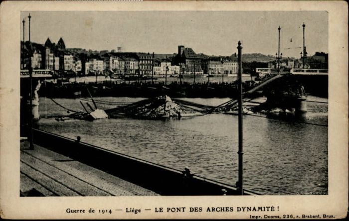 Liege Luettich Liege Pont Arches Dynamite
