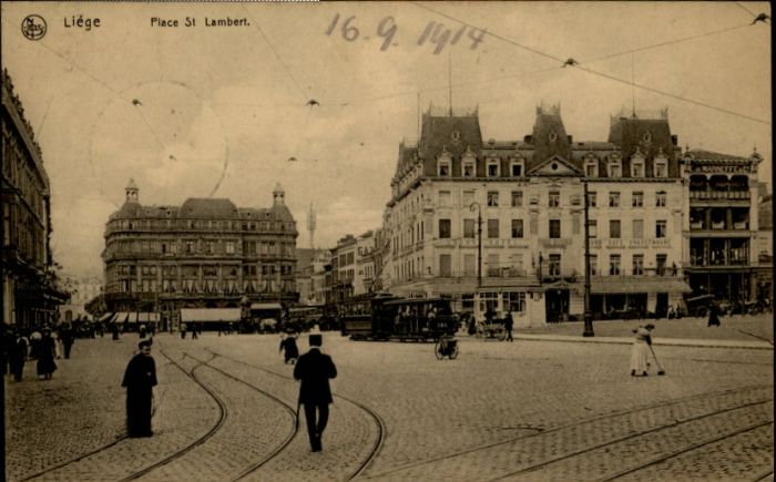 Liege Luettich Liege Place St. Lambert