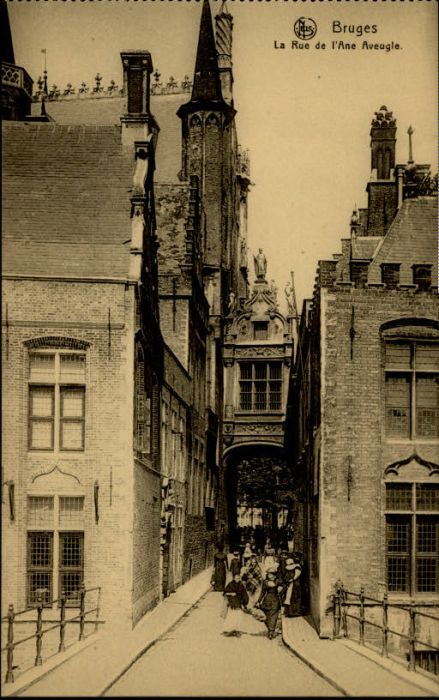 Bruges BRUGGE Belgie Bruges Rue Ane Aveugle
