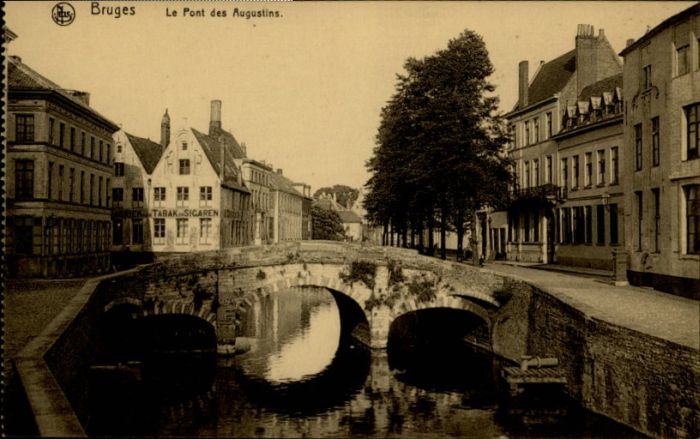 Bruges BRUGGE Belgie Bruges Pont Augustins
