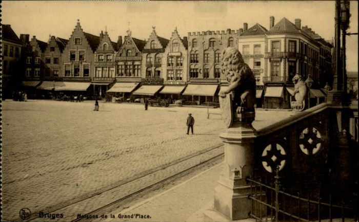Bruges BRUGGE Belgie Bruges Maison Grand Place