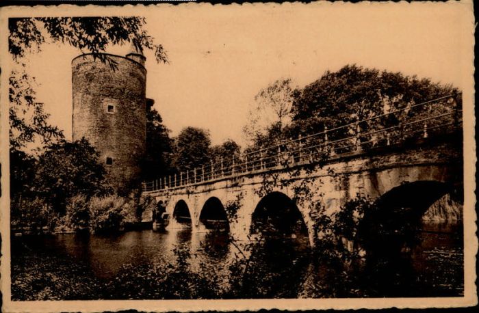 BRUGGE Bruges Belgie Bruges Brug Minnewater Pont Lac Amour