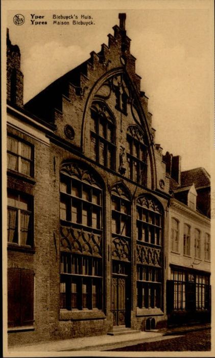 Yper Ypres Biebuycks Huis Maison Biebuyck