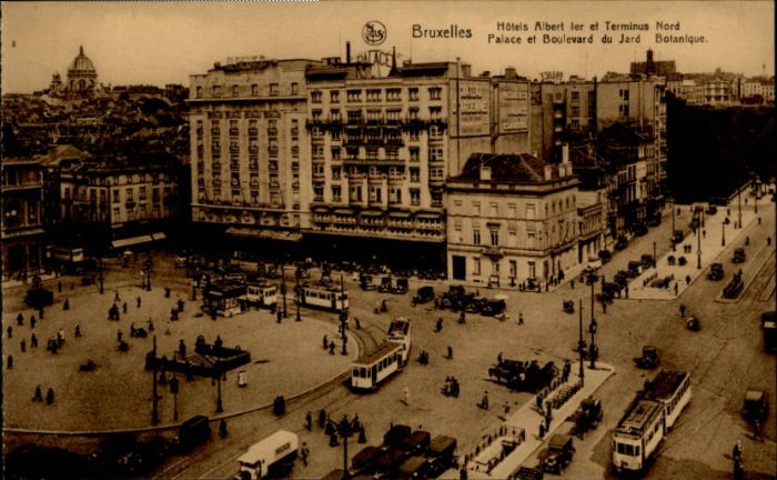Bruxelles Bruessel Hotel Albert Palace Boulevard Jard Botanique