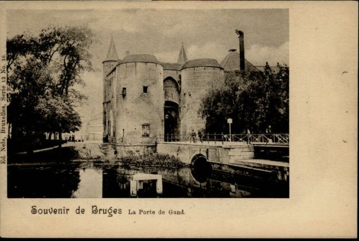 Bruges BRUGGE Belgie Bruges Porte Gand