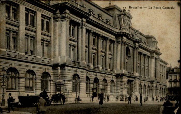 Bruxelles Bruessel Poste Centrale