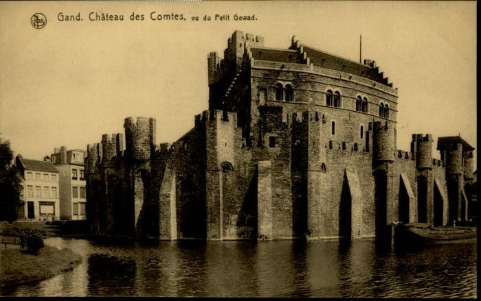Gand Belgien Gand Chateau Comtes