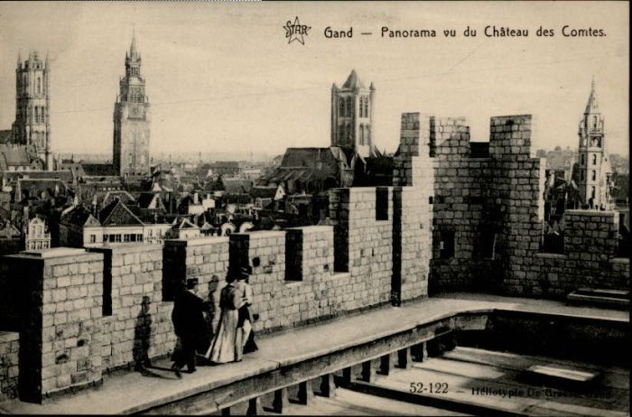 Gand Belgien Gand Chateau Comtes