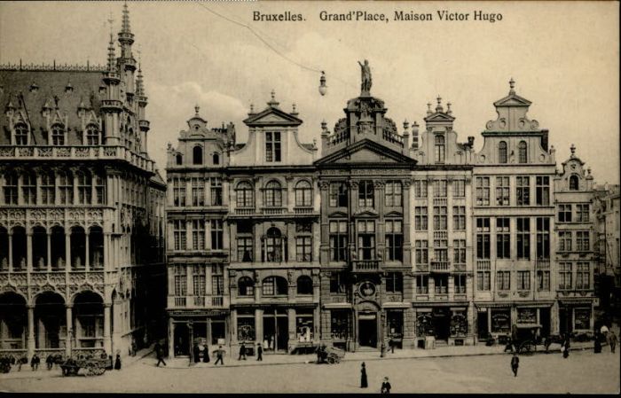 Bruxelles Bruessel Maison Victor Hugo Grand Place