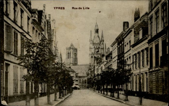Ypern Ypres Ypres Rue de Lille