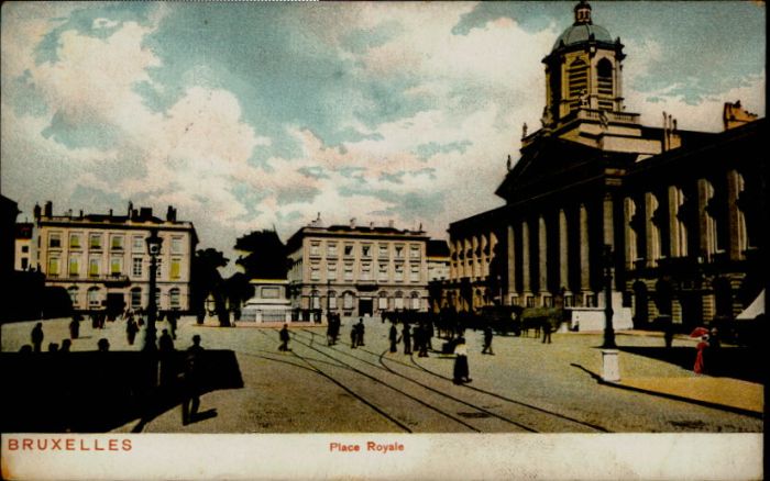 Bruxelles Bruessel Place Royale