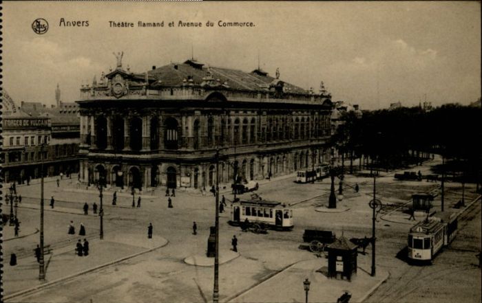 Anvers Antwerpen Anvers Theatre flamand Avenue Commerce