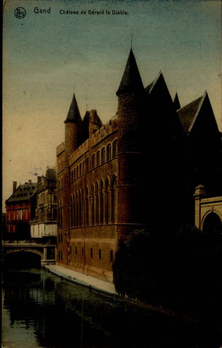 Gand Belgien Gand Chateau Gerard Diable