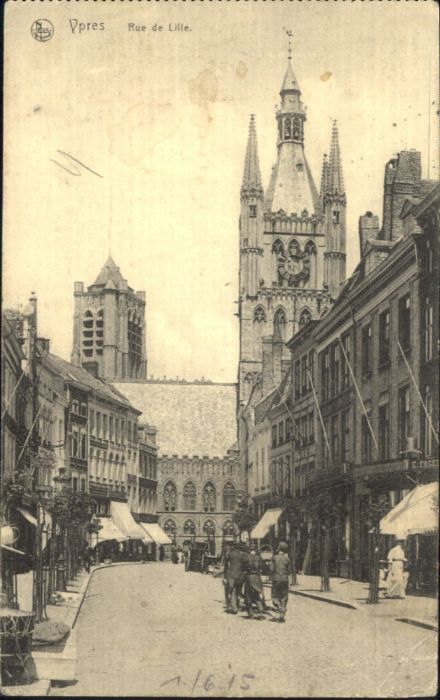Ypern Ypres Ypres Rue de Lille