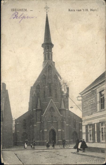 Iseghem Flandre Kerk