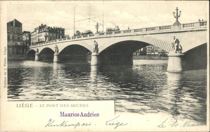 Liege Luettich Liege Pont Arches