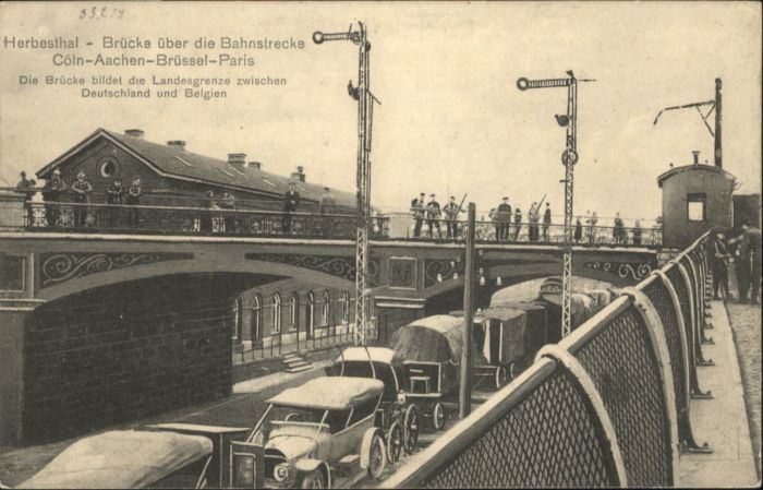 Herbesthal Brücke Grenze