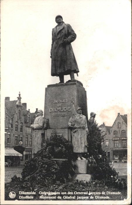 Dixmude Diksmuide Gedenkteeken Generaal Jacues de Dixmude Monument