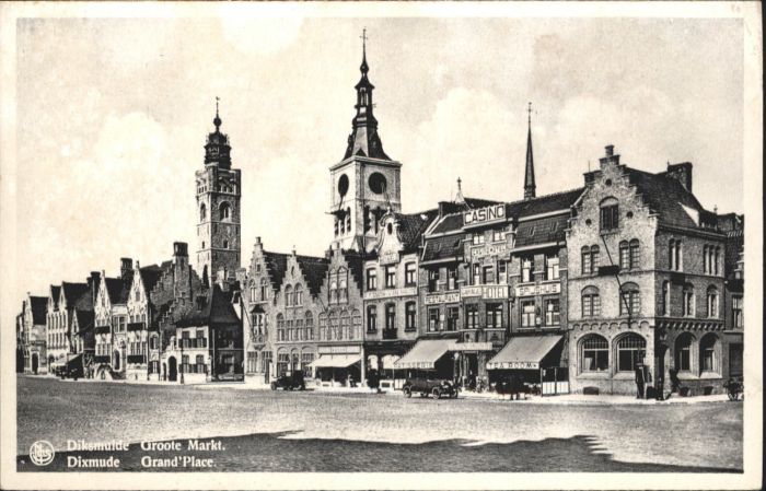 Dixmude Diksmuide Groote Markt Grand Place
