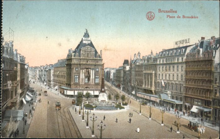 Bruxelles Bruessel Place Brouckere