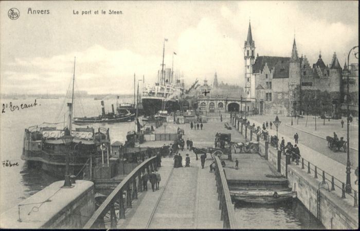 Anvers Antwerpen Anvers Port Steen