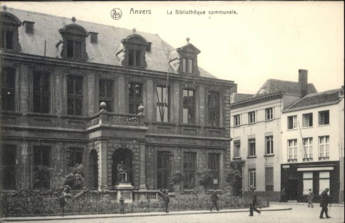 Anvers Antwerpen Anvers Bibliotheque Communale