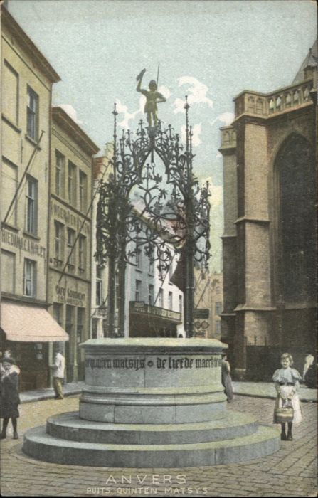 Anvers Antwerpen Anvers Puits Quinten Matsys