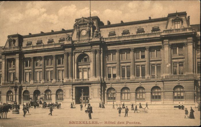 Bruxelles Bruessel Hotel Postes
