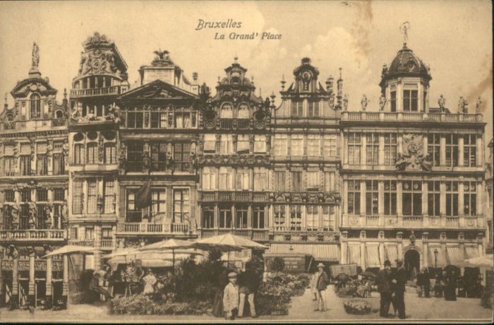 Bruxelles Bruessel Grand Place