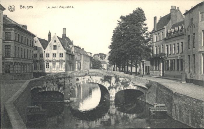 Bruges BRUGGE Belgie Bruges Pont Augustins