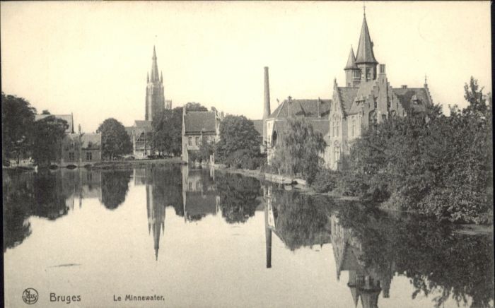 Bruges BRUGGE Belgie Bruges Minnewater