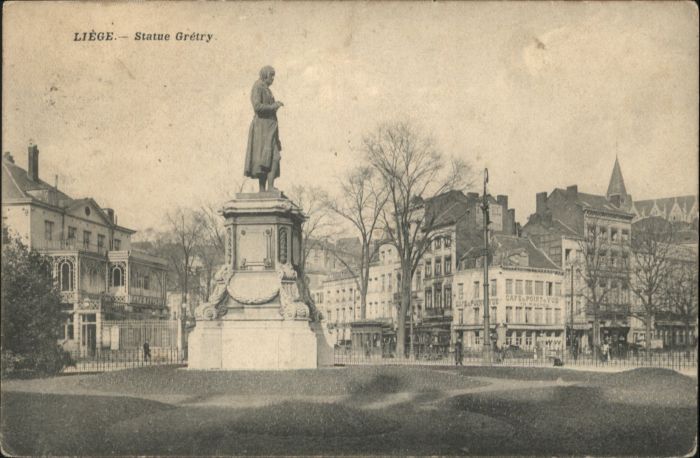 Liege Luettich Liege Statue Gretry