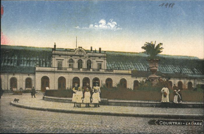 Courtrai KORTRIJK Flandre Belgie Courtrai Gare