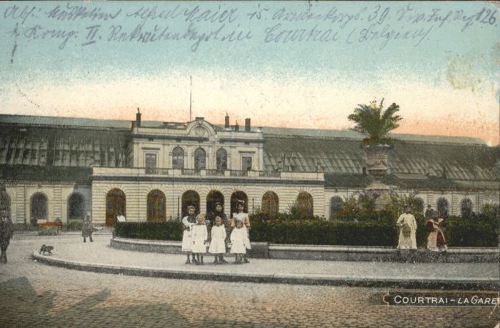 Courtrai KORTRIJK Flandre Belgie Courtrai Gare