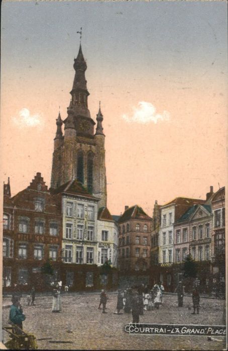 Courtrai KORTRIJK Flandre Belgie Courtrai Grand Place