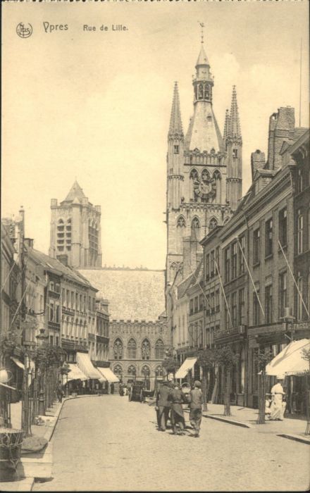 Ypern Ypres Ypres Rue de Lille