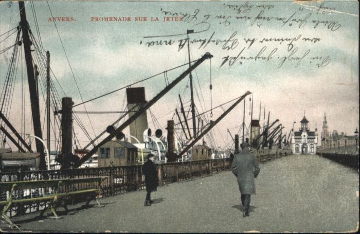 Anvers Antwerpen Anvers Jetee