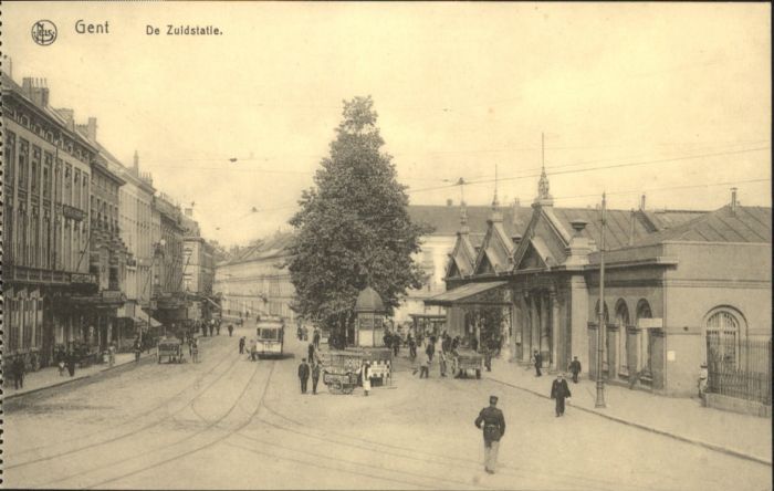 Gent Gand Flandre Gent Zuidstatie